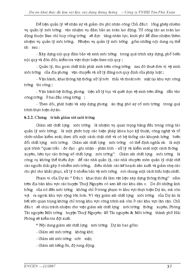 image for page Khai thác đá làm vật liệu xây dựng thông thường