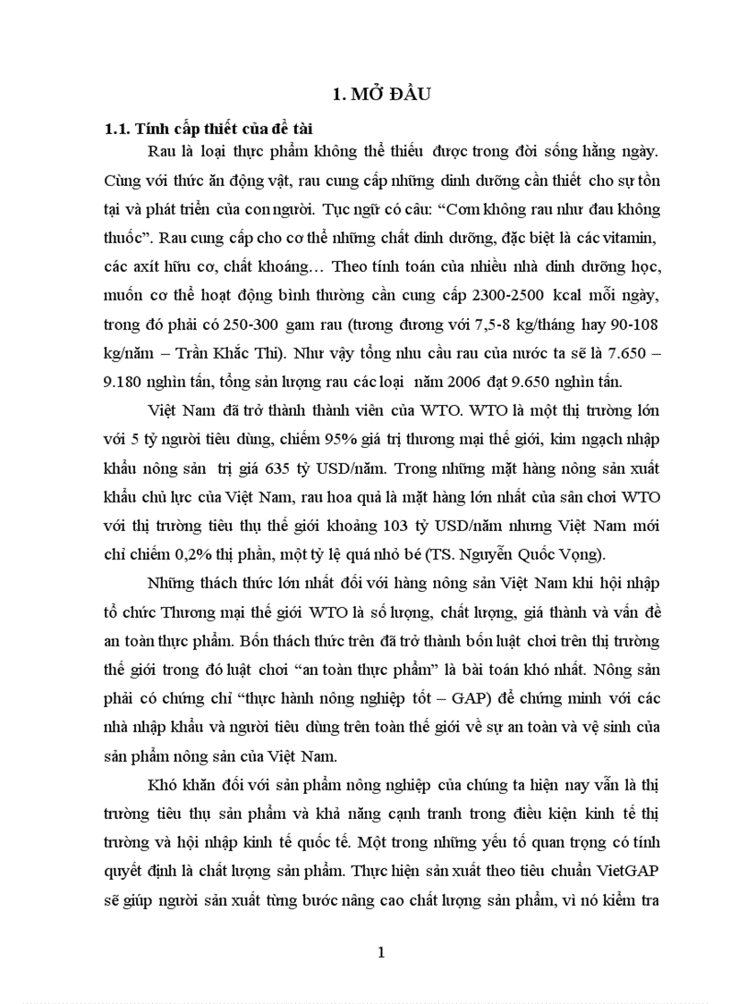 image for page Nghiên cứu tình hình sản xuất rau theo tiêu chuẩn VietGAP ở huyện An Dương Hải Phòng