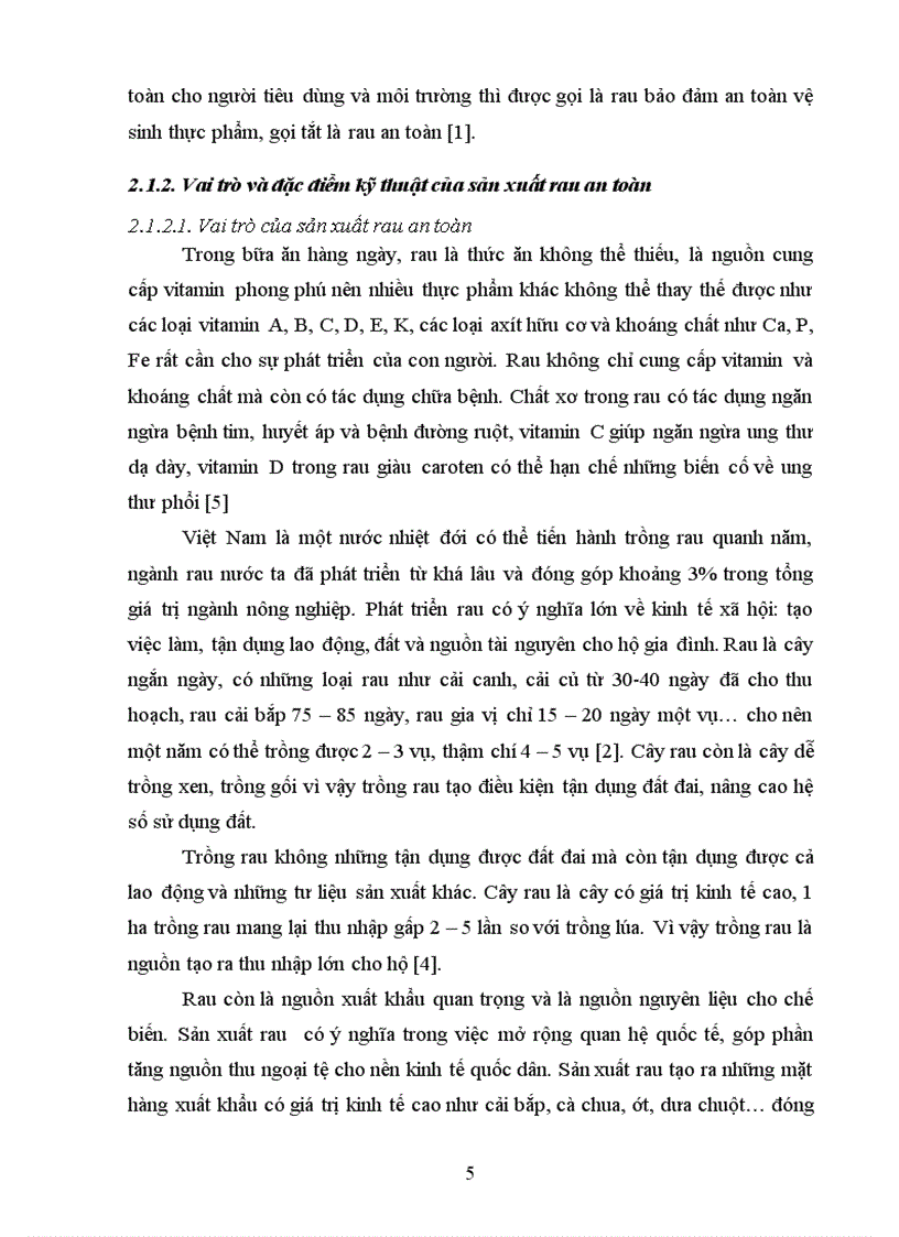 image for page Nghiên cứu tình hình sản xuất rau theo tiêu chuẩn VietGAP ở huyện An Dương Hải Phòng