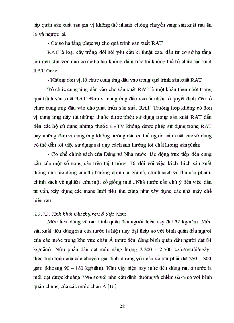 image for page Nghiên cứu tình hình sản xuất rau theo tiêu chuẩn VietGAP ở huyện An Dương Hải Phòng