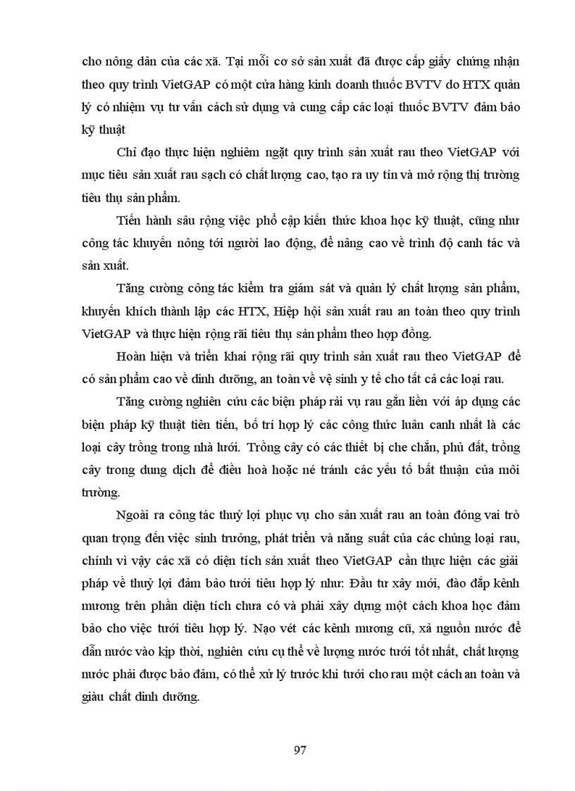 image for page Nghiên cứu tình hình sản xuất rau theo tiêu chuẩn VietGAP ở huyện An Dương Hải Phòng