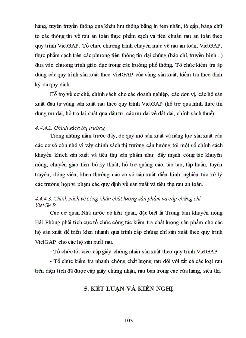 image for page Nghiên cứu tình hình sản xuất rau theo tiêu chuẩn VietGAP ở huyện An Dương Hải Phòng