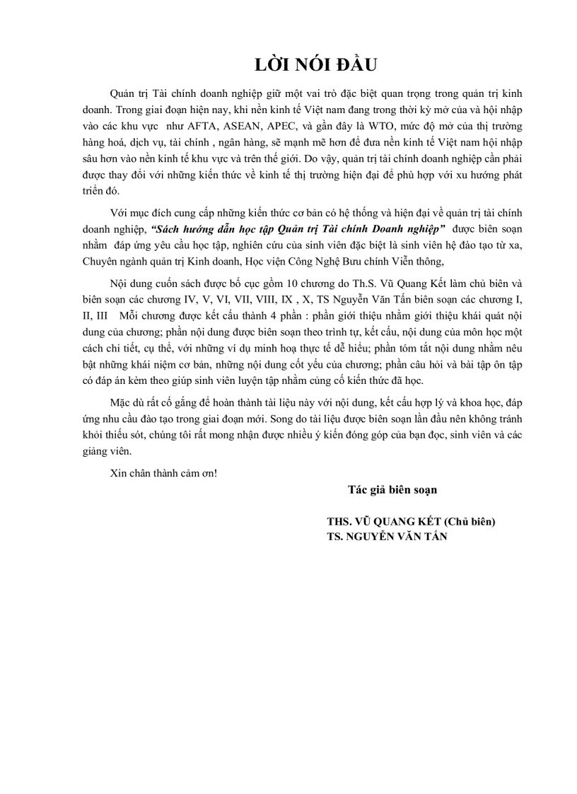 image for page Luận án tốt nghiệp Quản Trị Tài Chính