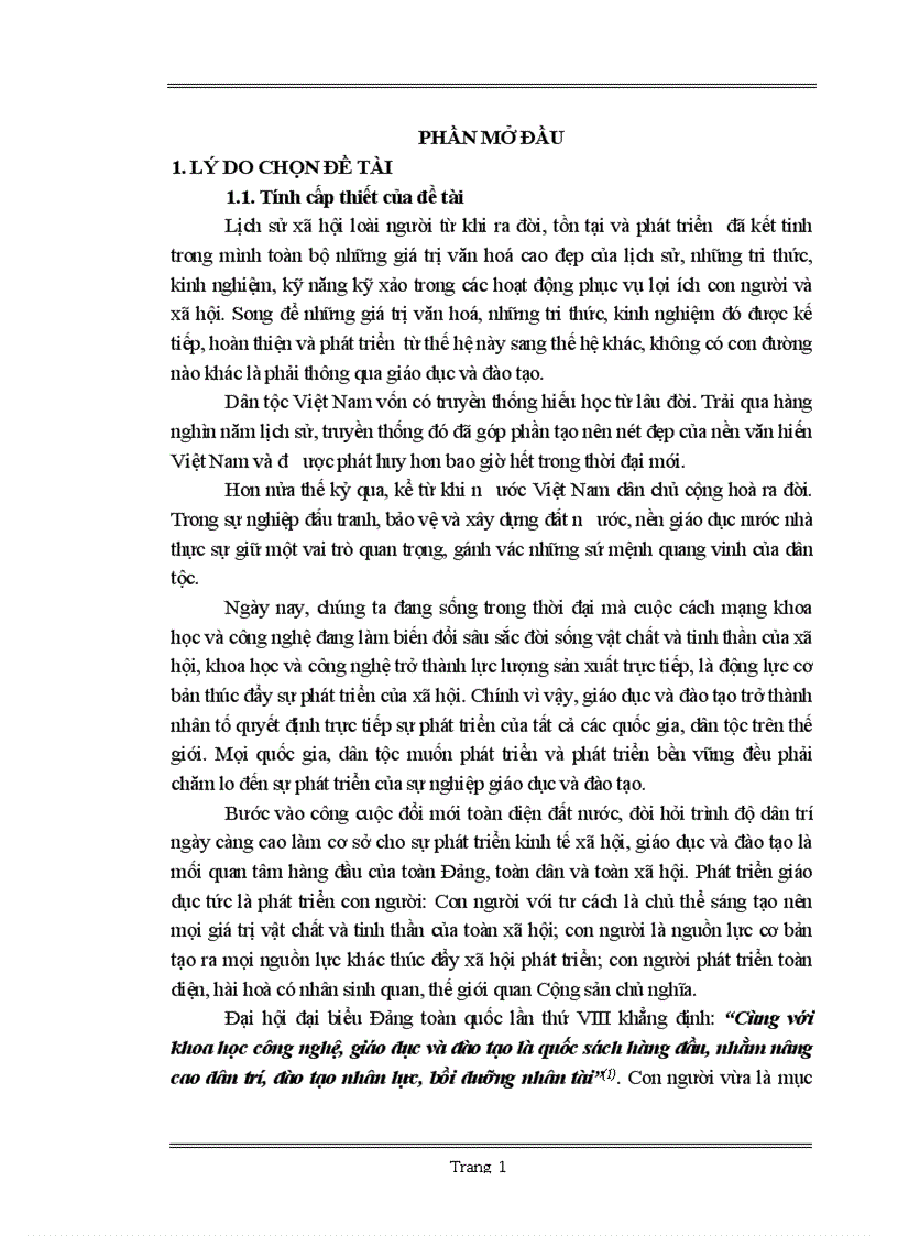 image for page Nâng cao chất lượng giáo dục Trung học cơ sở trên địa bàn huyện Thanh Chương trong tình hình hiện nay