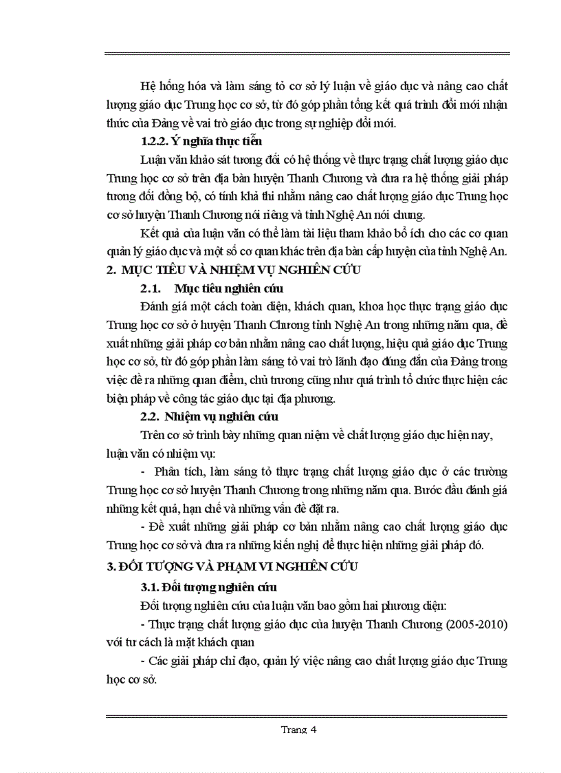image for page Nâng cao chất lượng giáo dục Trung học cơ sở trên địa bàn huyện Thanh Chương trong tình hình hiện nay
