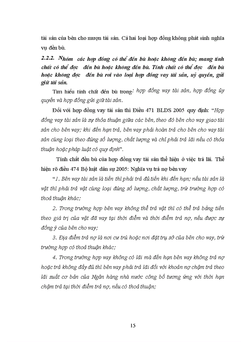 image for page Tính chất đền bù trong hợp đồng dân sự cơ sở lý luận và thực tiẽn