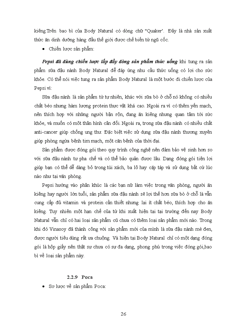 image for page Chiến lược sản phẩm của pepsico việt nam