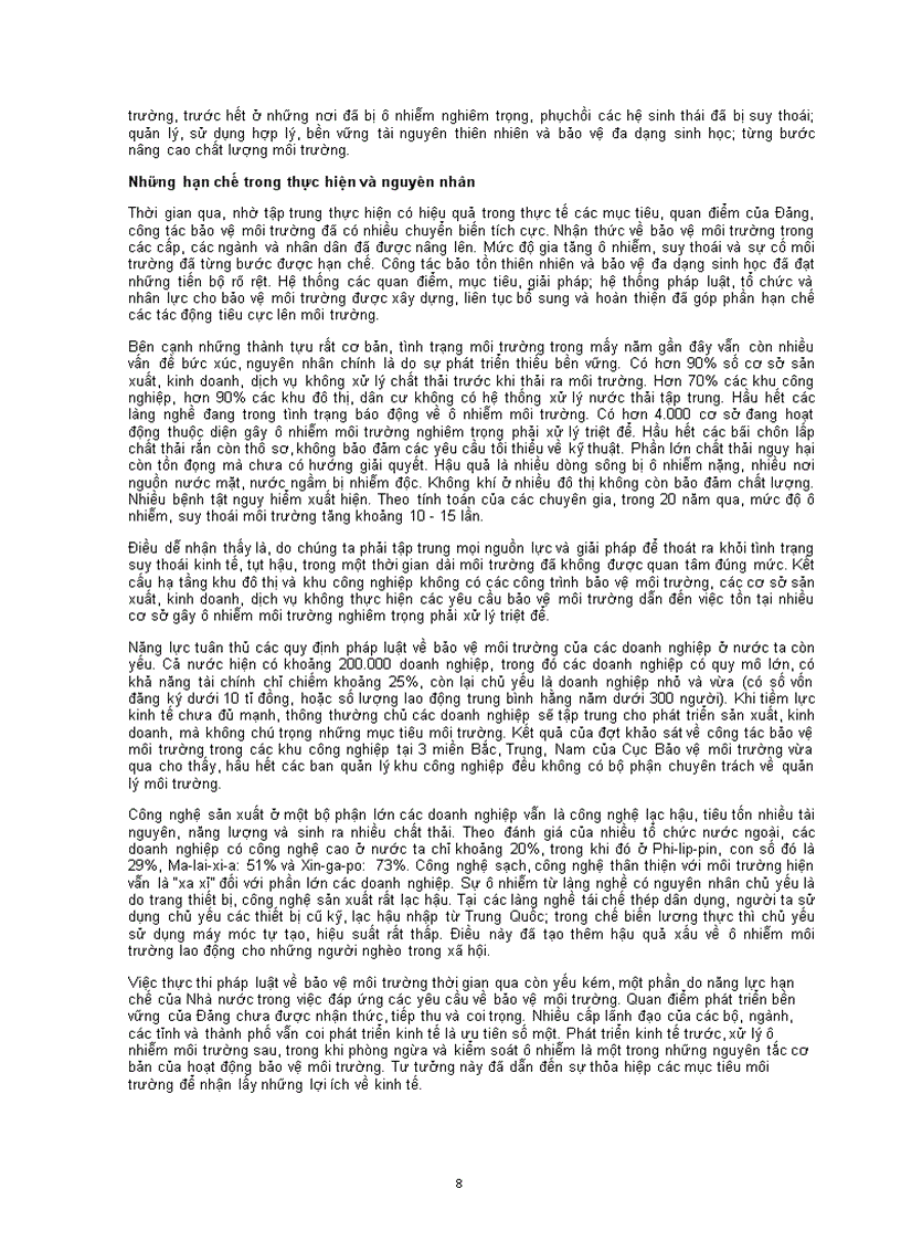 image for page Ônhiễm môi trường đô thị và một số biện pháp khắc phục sự ô nhiễm môi trường đô thị