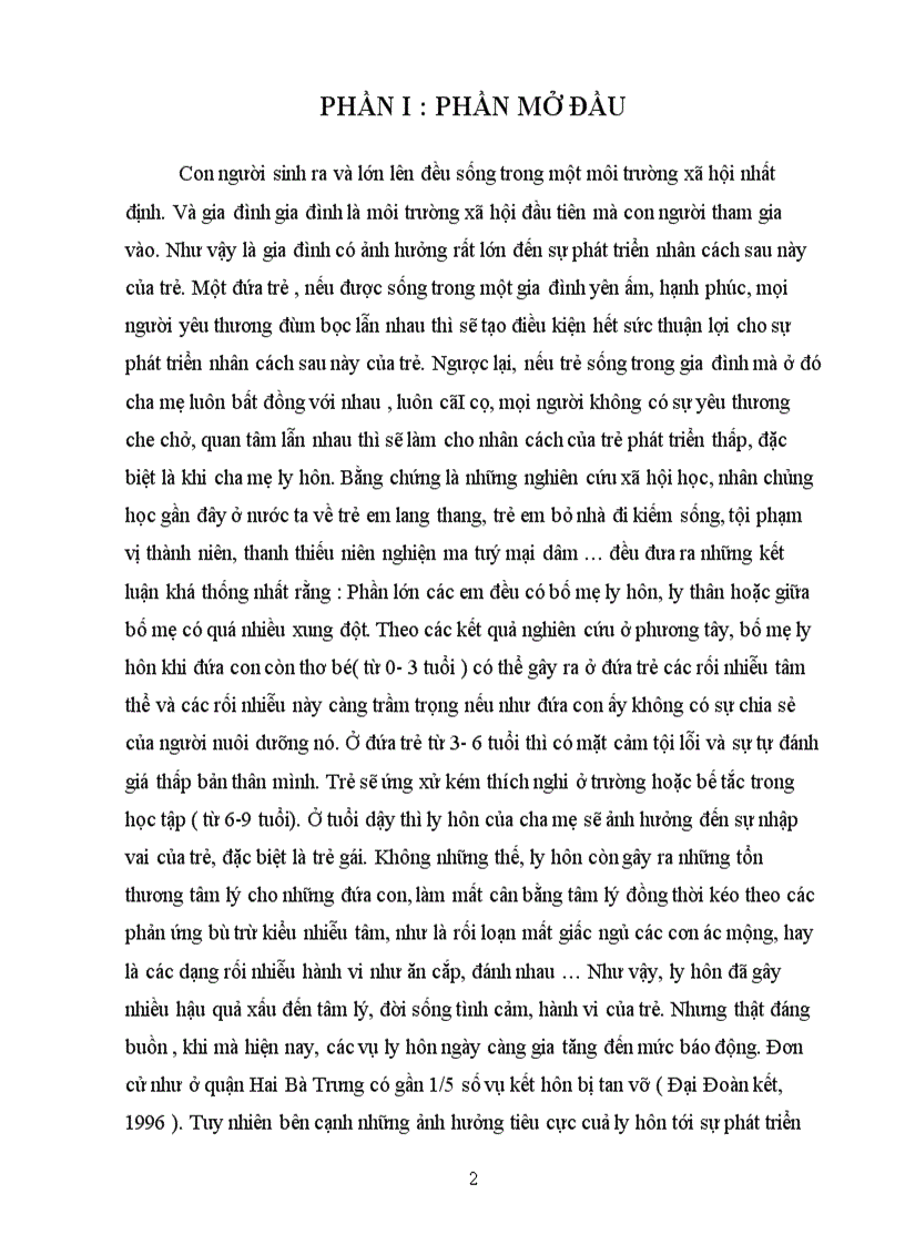 image for page Đời sống tâm lý của trẻ sau khi cha mẹ ly hôn