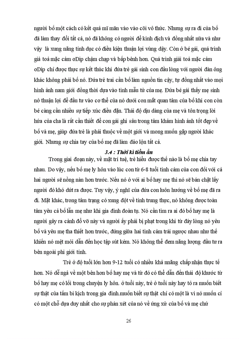 image for page Đời sống tâm lý của trẻ sau khi cha mẹ ly hôn