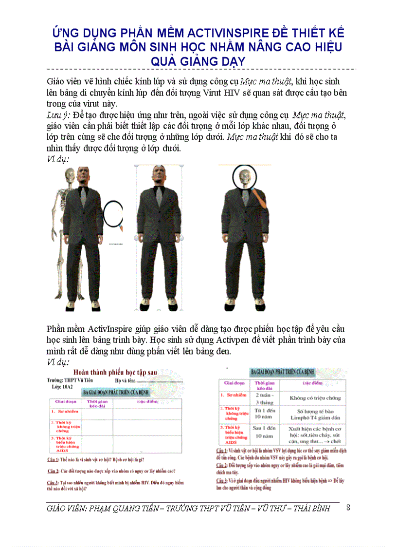 image for page Ứng dụng phần mềm activinspire để thiết kế bài giảng môn sinh học nhằm nâng cao hiệu quả giảng dạy