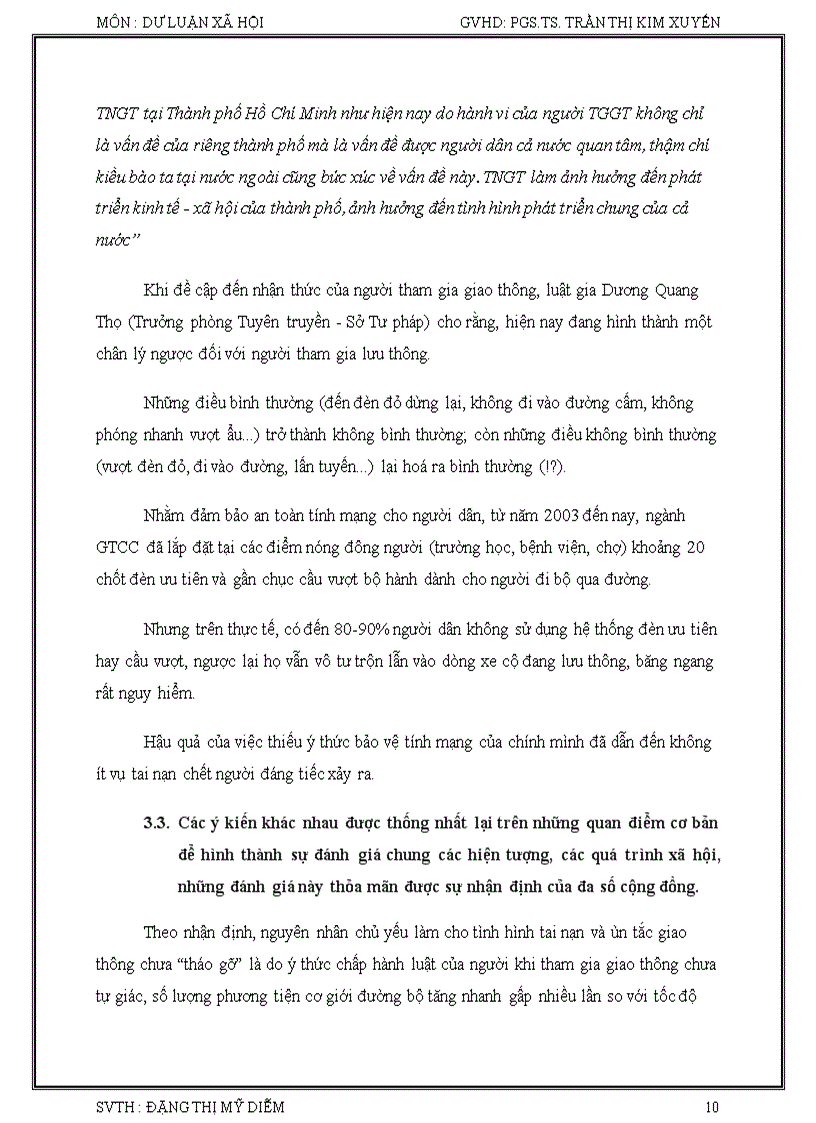 image for page Nhận thức và hành vi của người tham gia giao thông tại TP Hồ Chí Minh