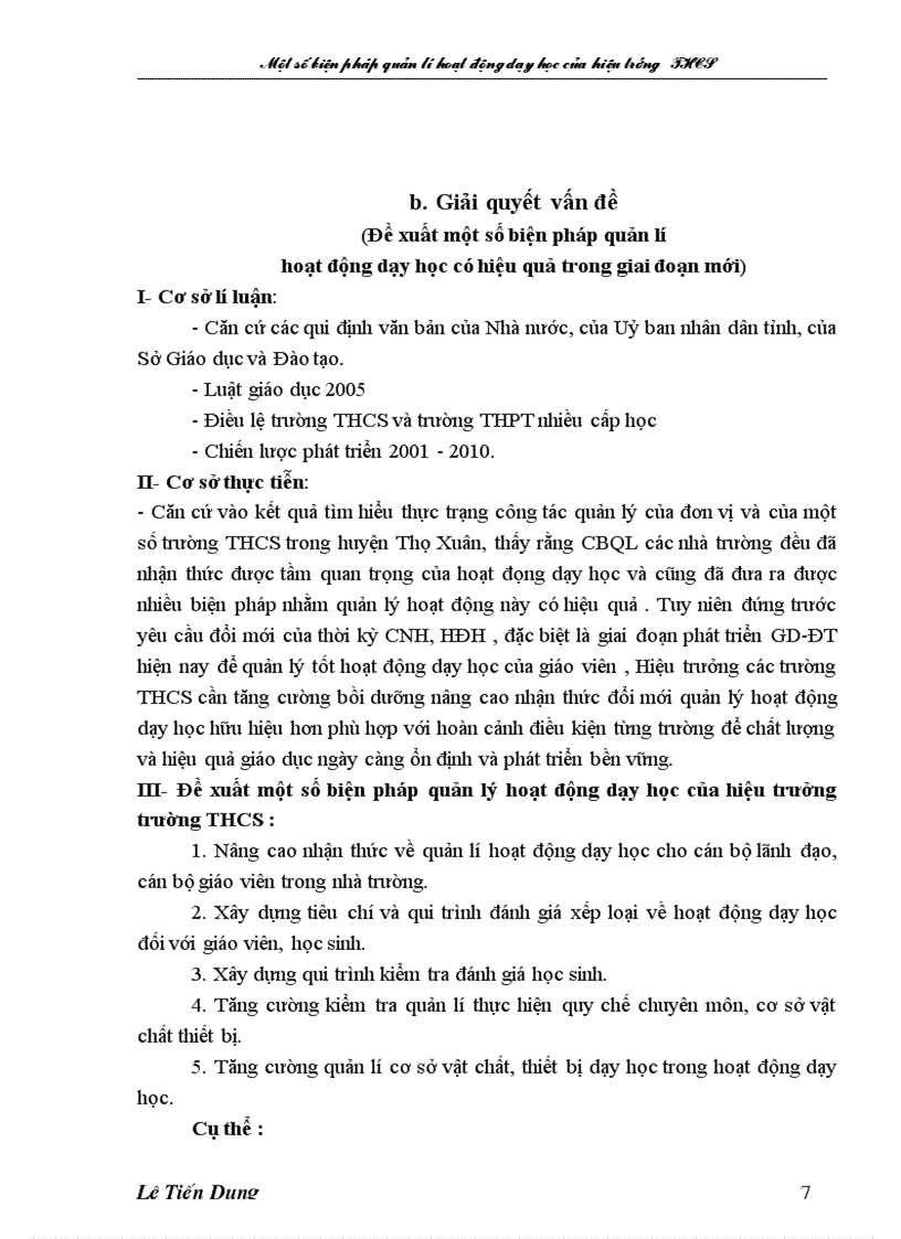 image for page Một số biện pháp quản lí hoạt động dạy học của hiệu trưởng nhằm đáp ứng yêu cầu đổi mới giáo dục ở trường trung học cơ sở