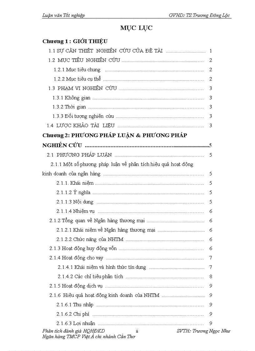 image for page Phân tích đánh giá hiệu quả hoạt động kinh doanh của ngân hàng thương mại cổ phần việt á chi nhánh cần thơ