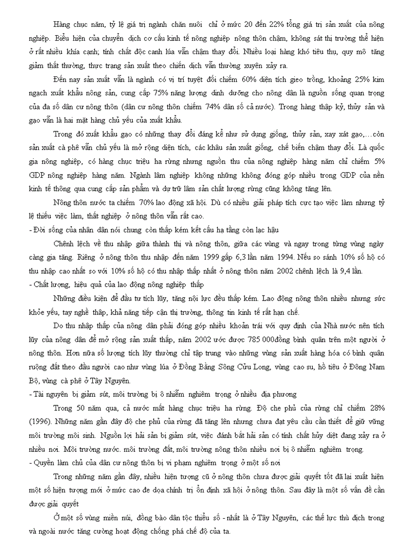 image for page Quan điểm toàn diện trong vấn đề phát triển nền nông nghiệp Việt Nam