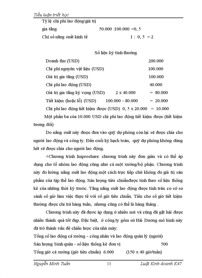 image for page Việc áp dụng nguyên lý về mối quan hệ giữa LLSX và QHSX vào hoạt động kinh doanh