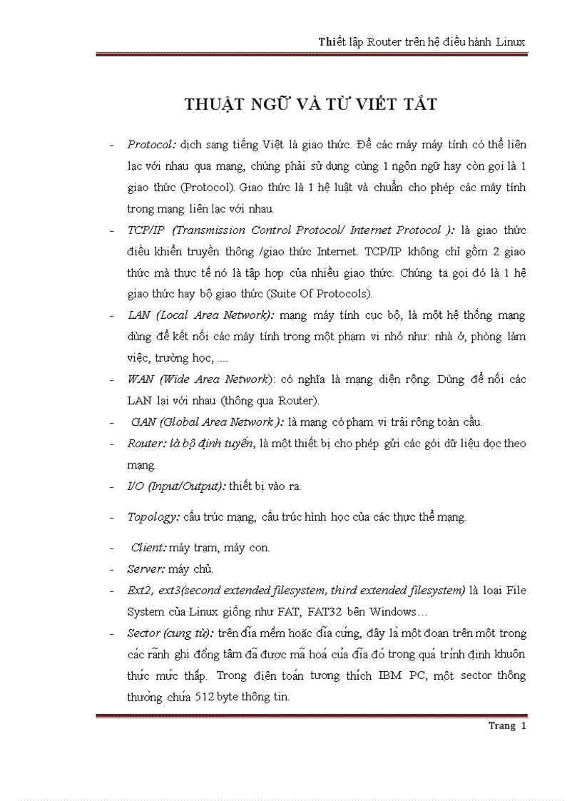 image for page Thiết lập Router trên hệ điều hành Linux