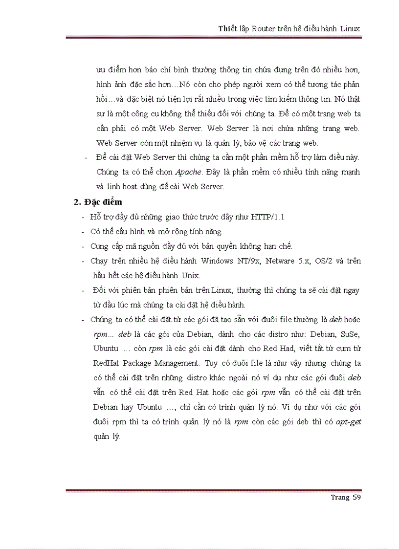 image for page Thiết lập Router trên hệ điều hành Linux