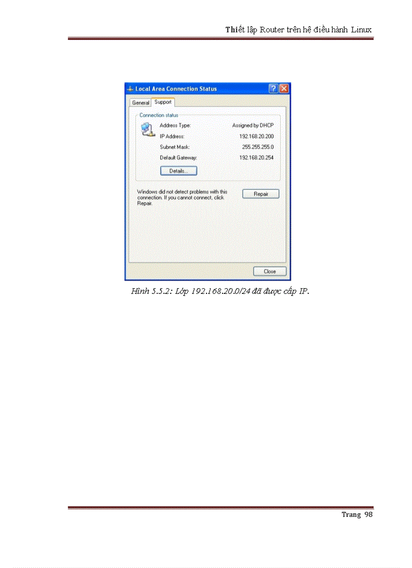 image for page Thiết lập Router trên hệ điều hành Linux
