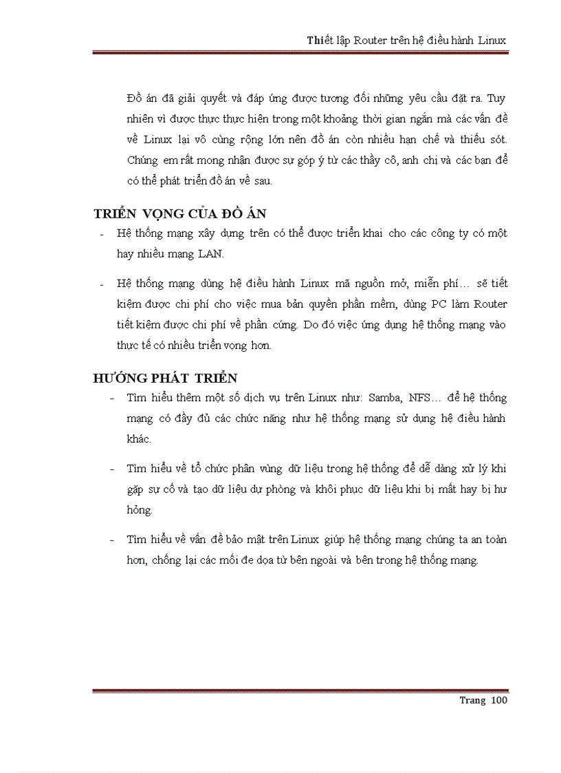 image for page Thiết lập Router trên hệ điều hành Linux