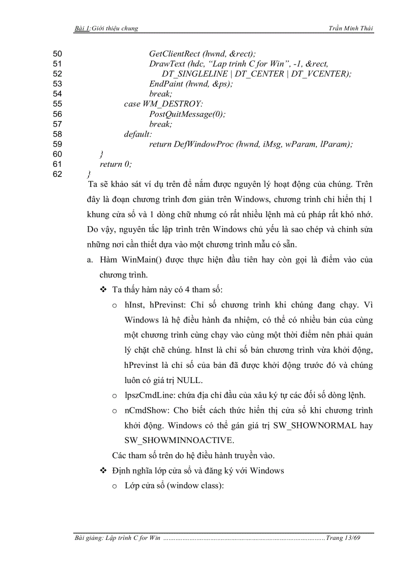 image for page Bài giảng lạp trình c cực hay