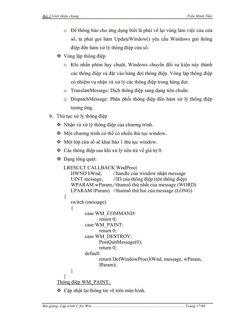 image for page Bài giảng lạp trình c cực hay