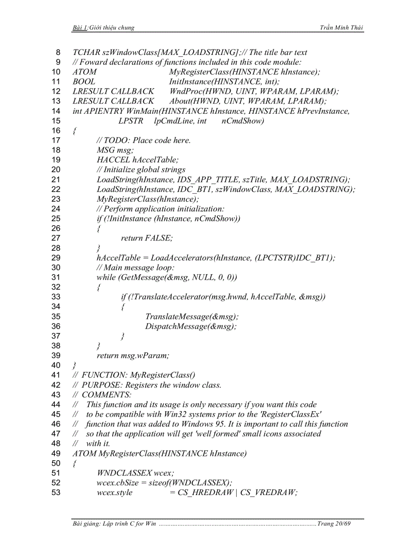 image for page Bài giảng lạp trình c cực hay