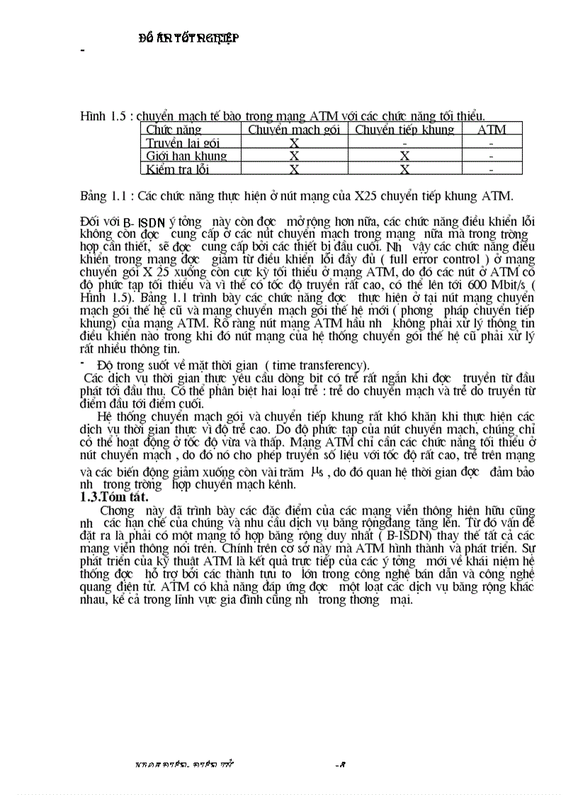 image for page Nghiên cứu hệ thống ATM ứng dụng ATM trong mạng cục bộ ATM LAN