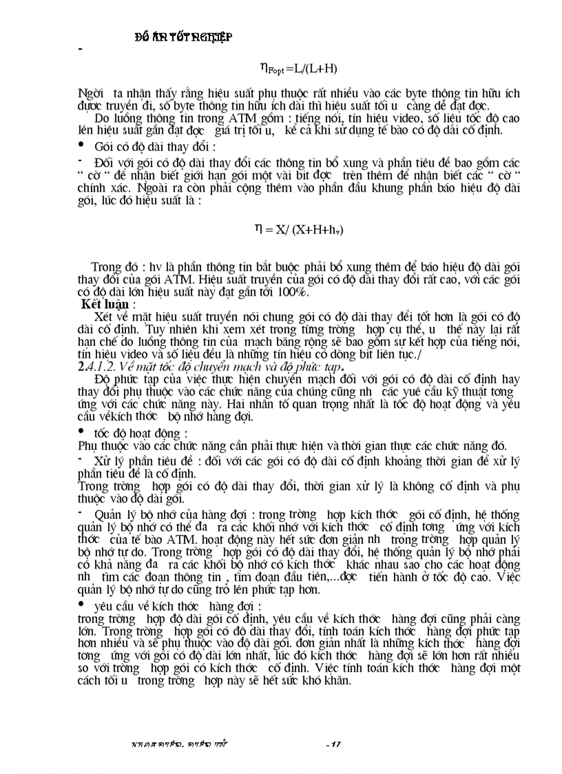 image for page Nghiên cứu hệ thống ATM ứng dụng ATM trong mạng cục bộ ATM LAN