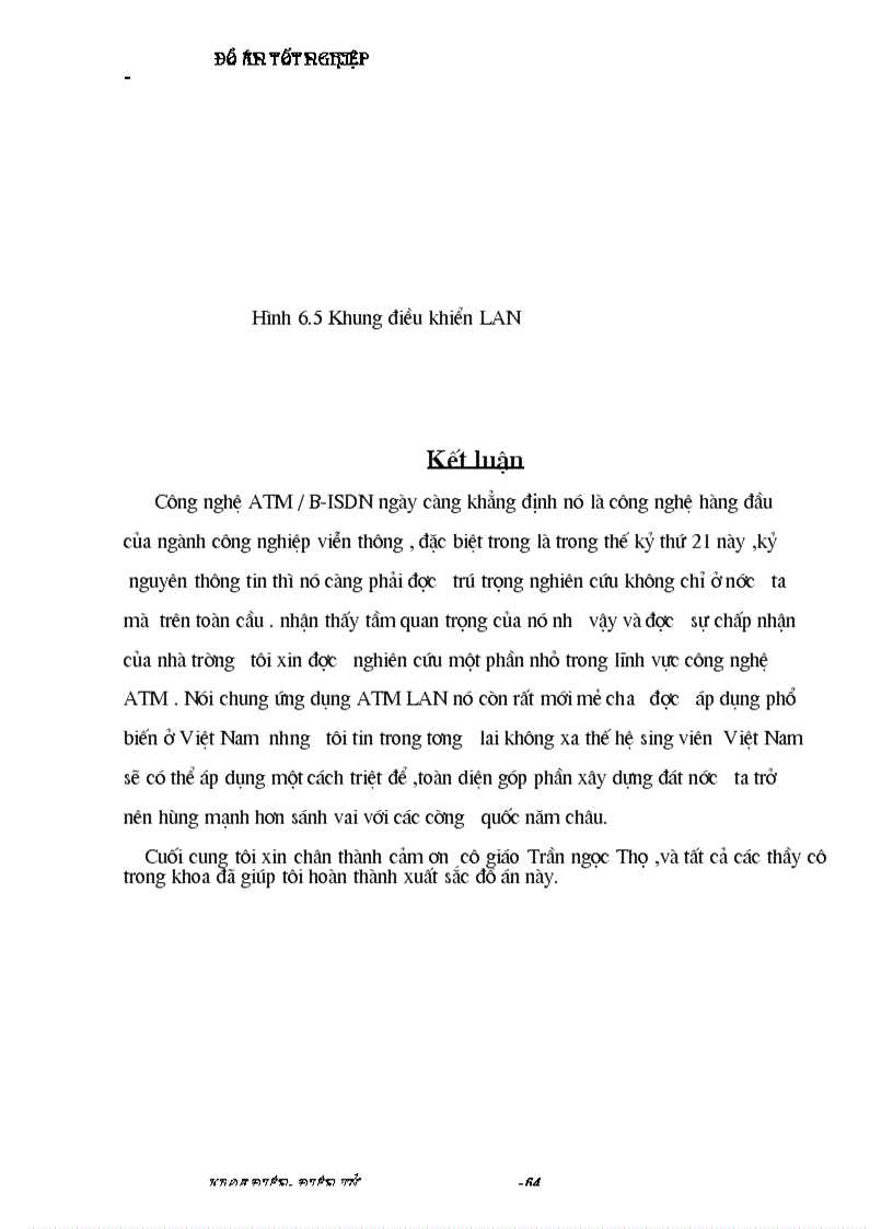 image for page Nghiên cứu hệ thống ATM ứng dụng ATM trong mạng cục bộ ATM LAN