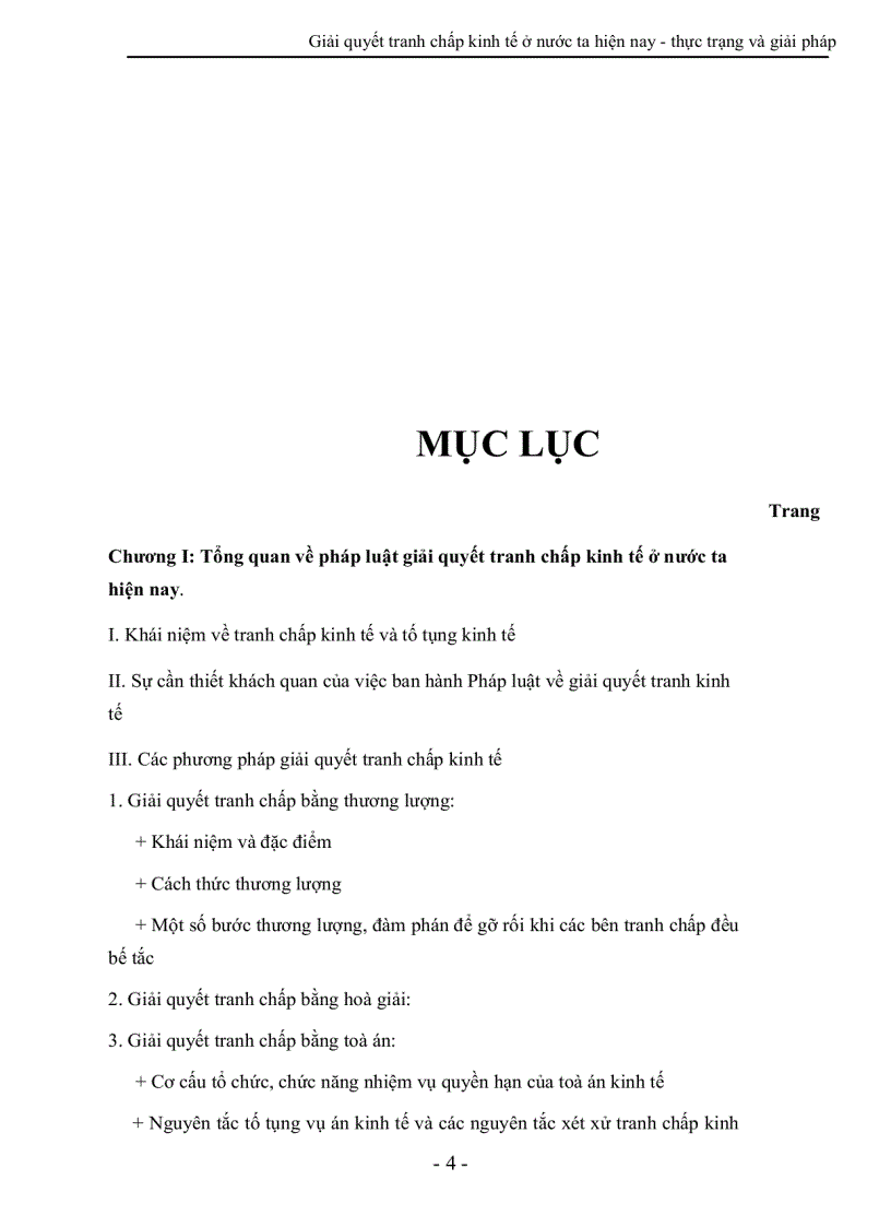 image for page Giải quyết tranh chấp kinh tế ở nước ta hiện nay thực trạng và giải pháp