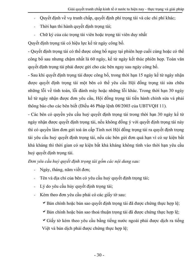 image for page Giải quyết tranh chấp kinh tế ở nước ta hiện nay thực trạng và giải pháp