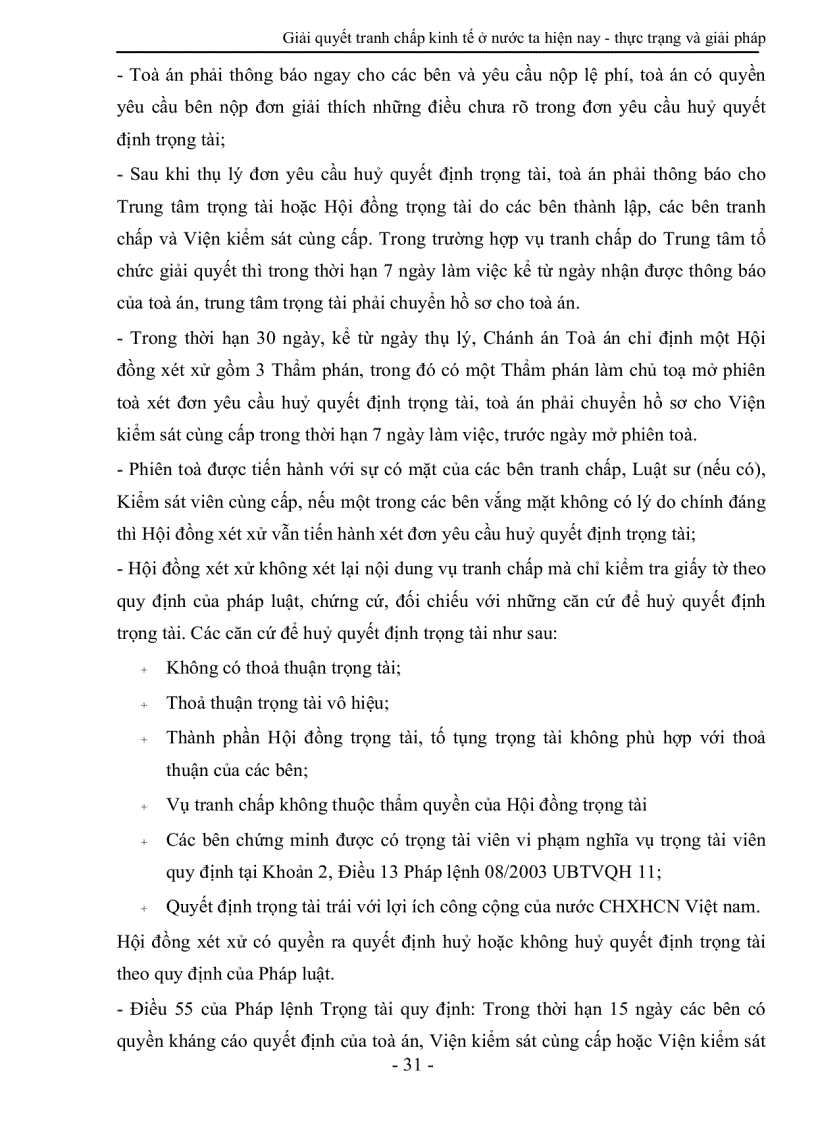 image for page Giải quyết tranh chấp kinh tế ở nước ta hiện nay thực trạng và giải pháp