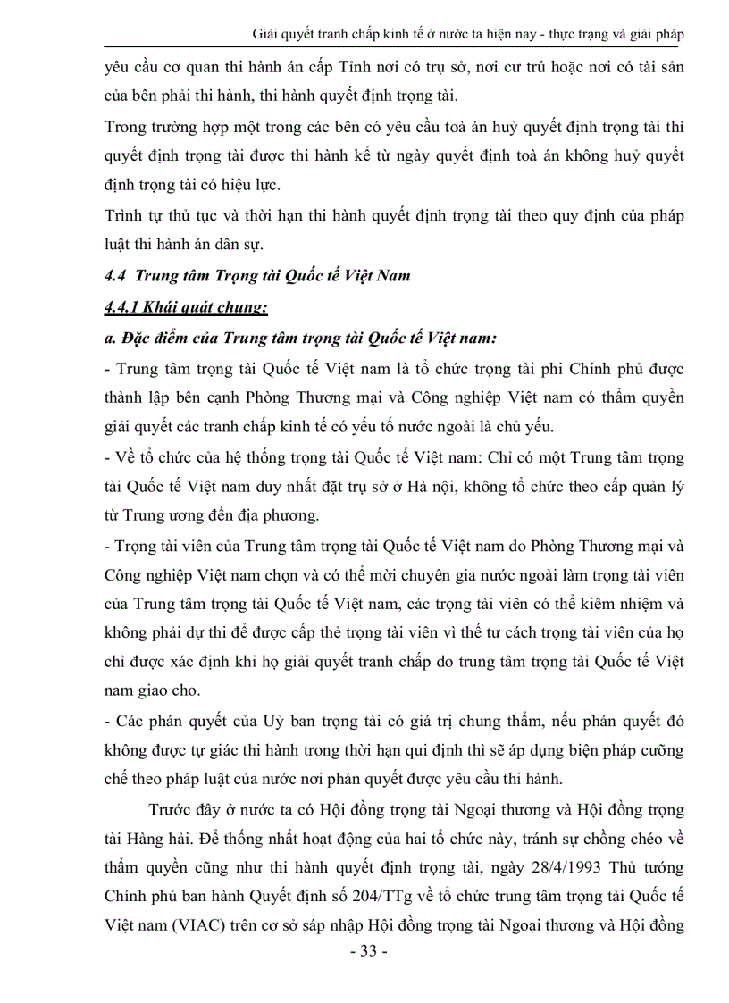 image for page Giải quyết tranh chấp kinh tế ở nước ta hiện nay thực trạng và giải pháp