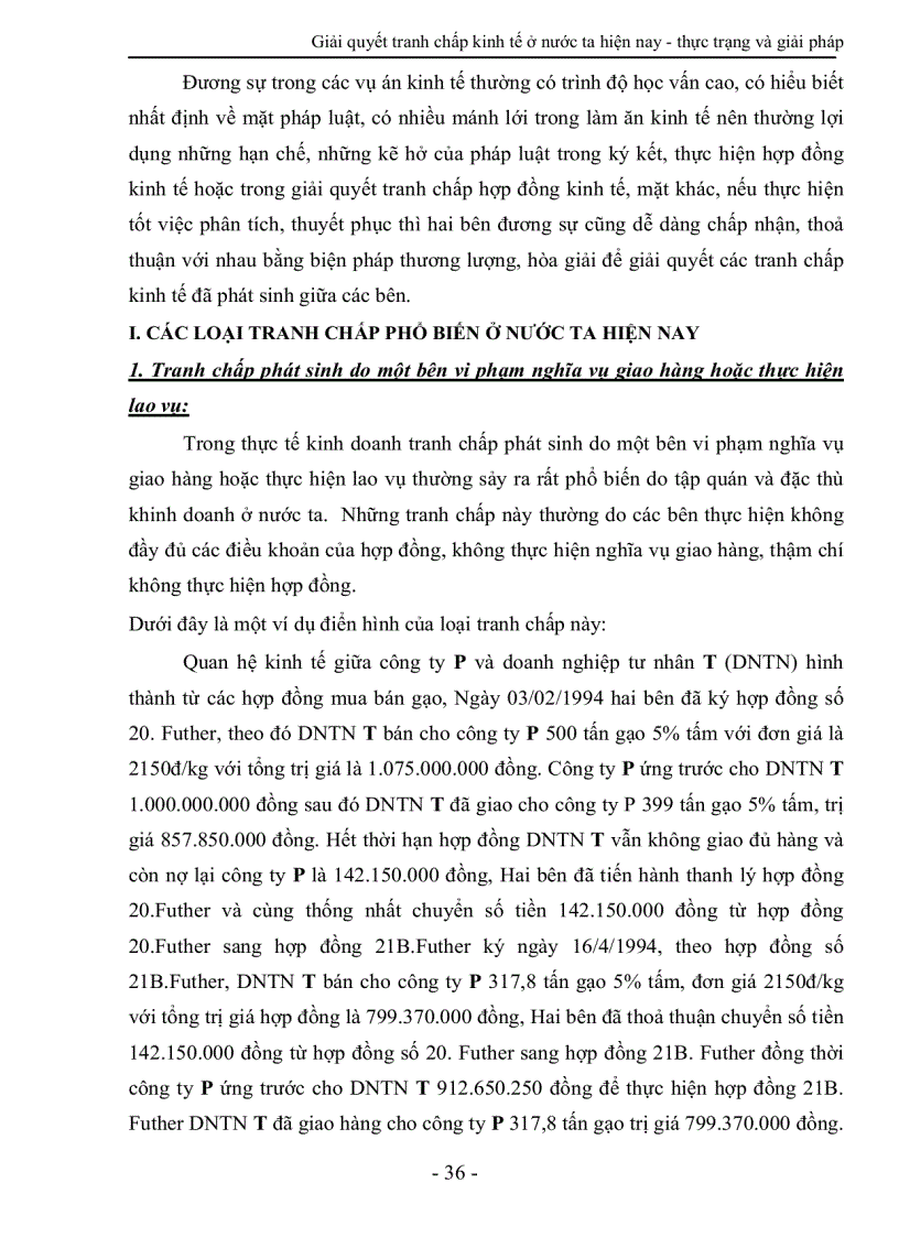 image for page Giải quyết tranh chấp kinh tế ở nước ta hiện nay thực trạng và giải pháp