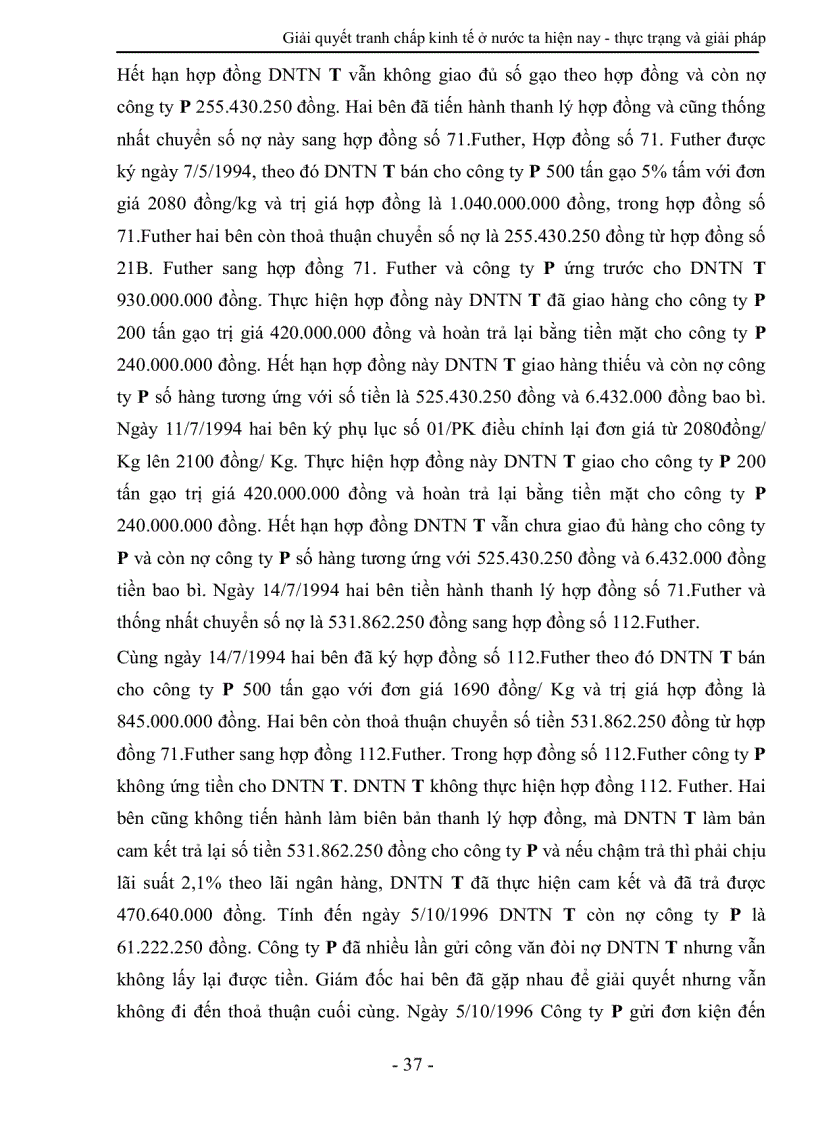 image for page Giải quyết tranh chấp kinh tế ở nước ta hiện nay thực trạng và giải pháp