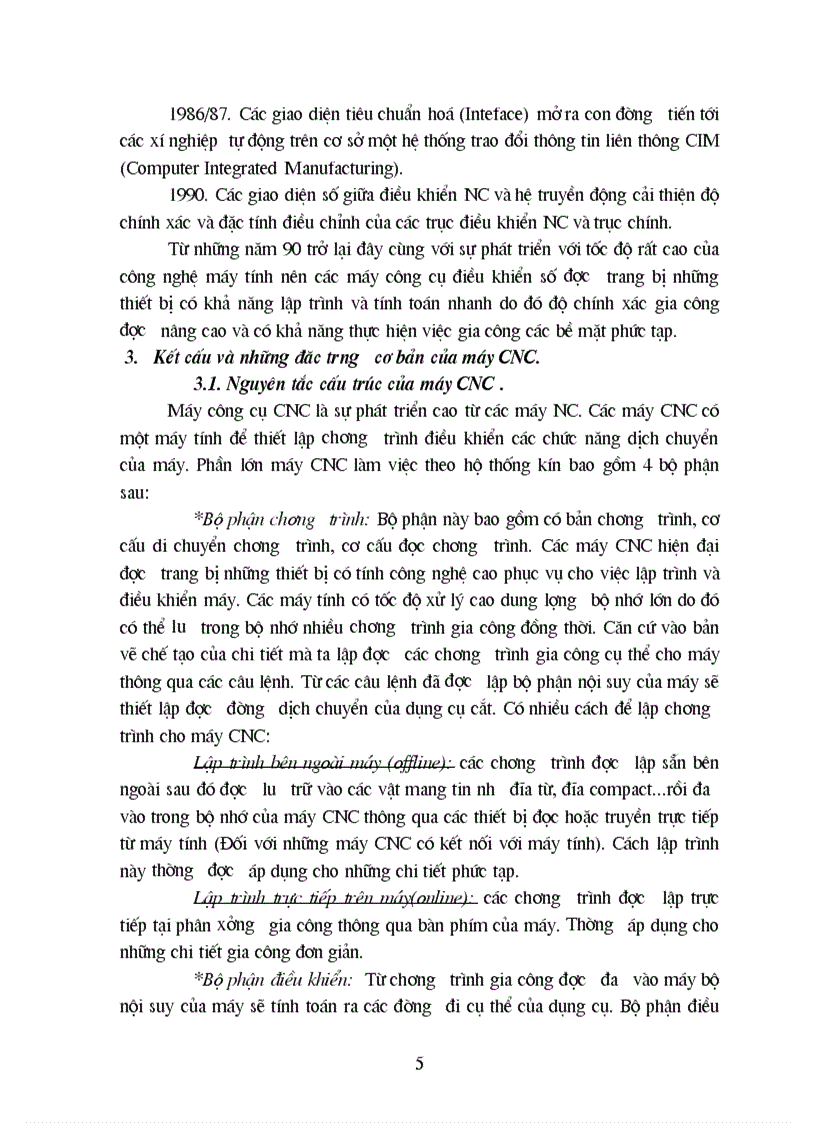 image for page Kết cấu máy CNC và nơi cần thiết có thuỷ lực bôi trơn và khí nén