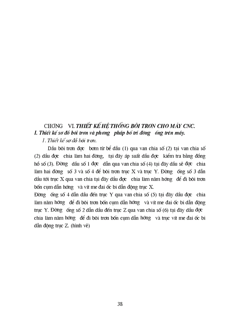 image for page Kết cấu máy CNC và nơi cần thiết có thuỷ lực bôi trơn và khí nén