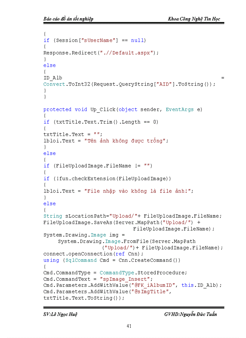 image for page Xây dựng Website Album