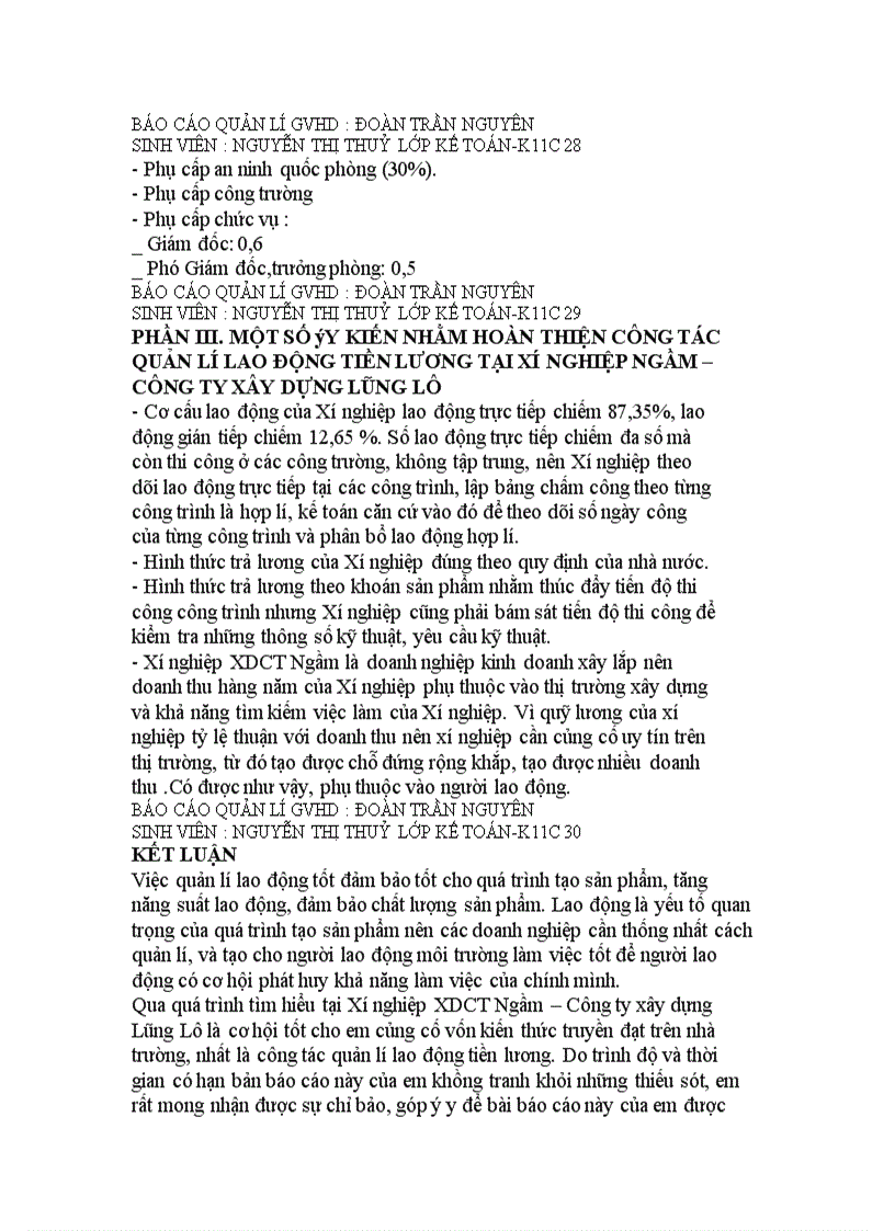 image for page Công tác quản lí tiền lương tại Xí nghiệp Ngầm Công ty xây dựng Lũng Lô