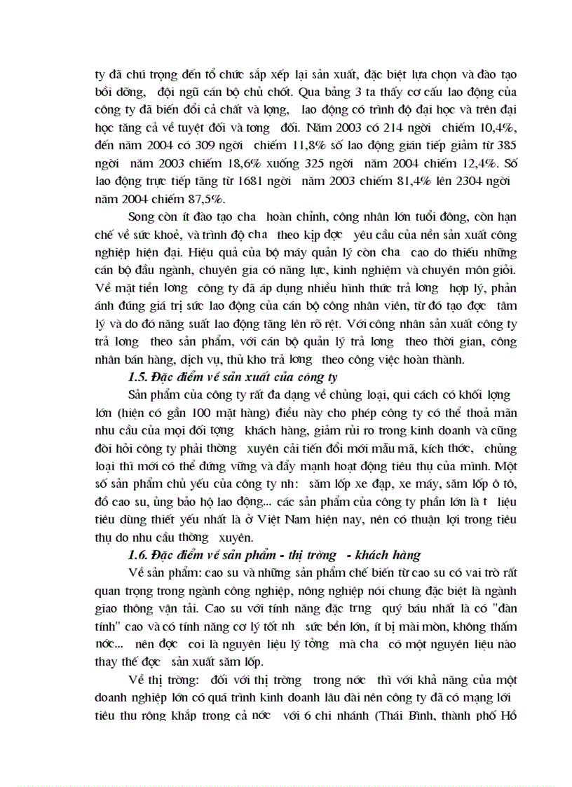 image for page Một số giải pháp nhằm nâng cao hiệu quả sản xuất kinh doanh của Công ty Cao su Sao vàng Hà Nội