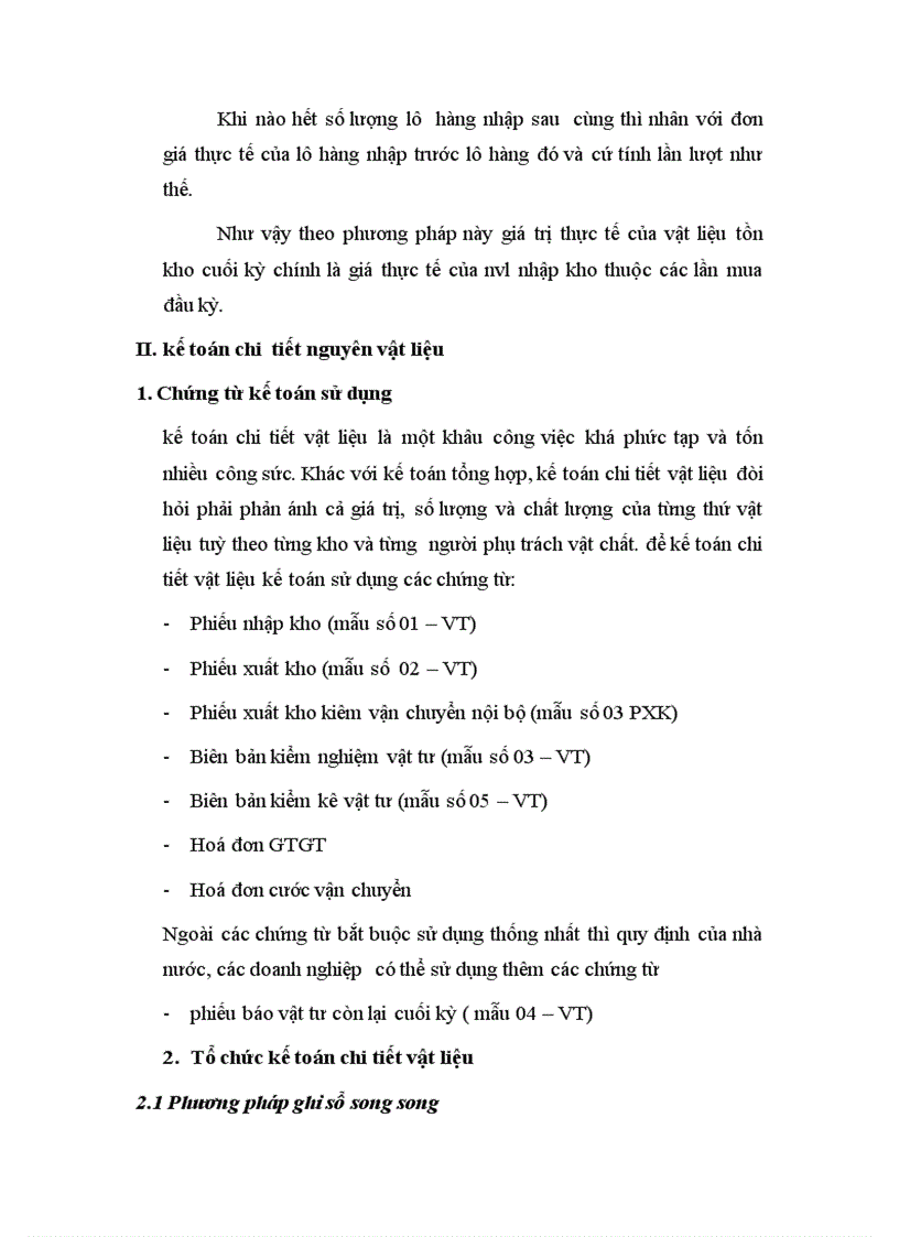 image for page Hạch toán nguyên vật liệu và Những vấn đề lý luận chung về tổ chức công tác kế toán nguyên vật liệu trong công ty TNHH hợp thành