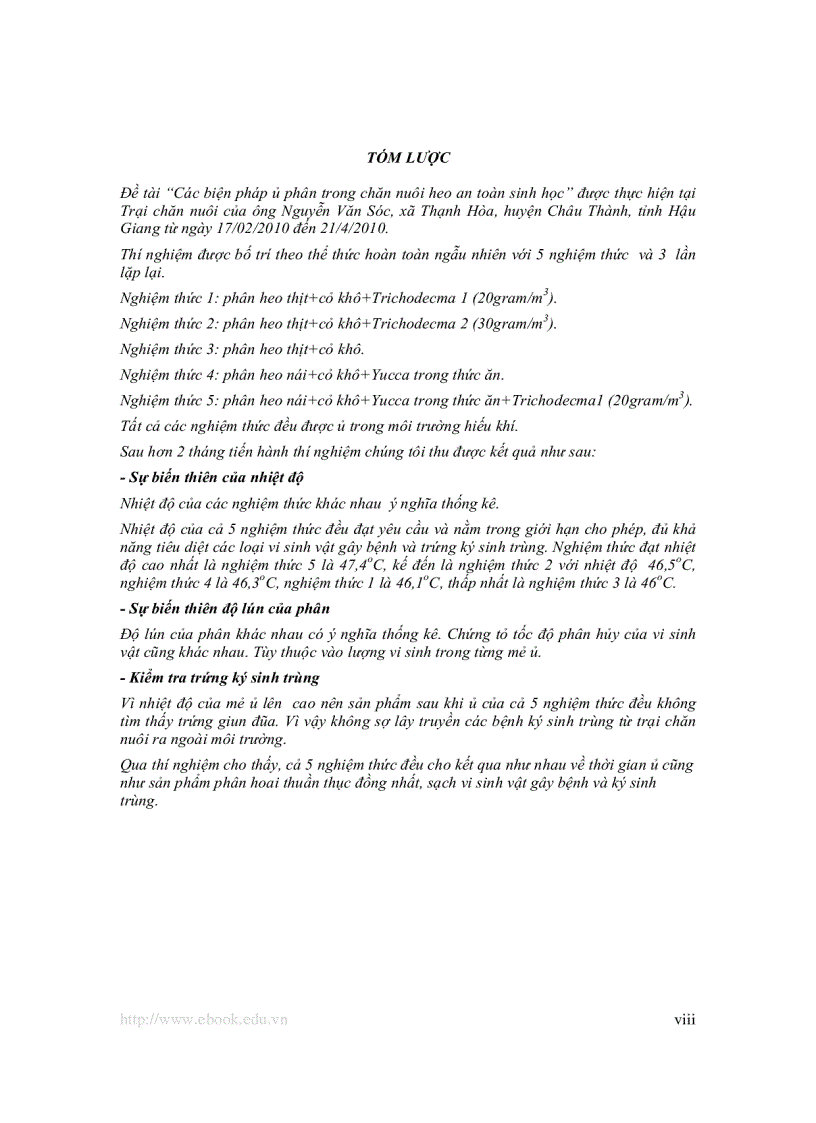 image for page Các biện pháp xử lý phân trong chăn nuôi heo an toàn sinh học