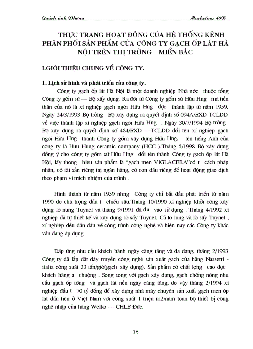 image for page Hoàn thiện hệ thống kênh phân phối sản phẩm của Công ty gạch ốp lát Hà Nội trên thị trường Miền Bắc