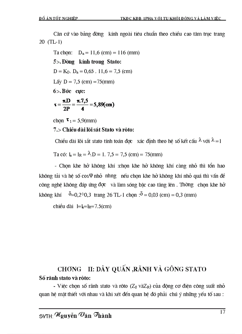 image for page Thiết kế động cơ không đồng bộ điện dung có tụ mở máy và tụ làm việc