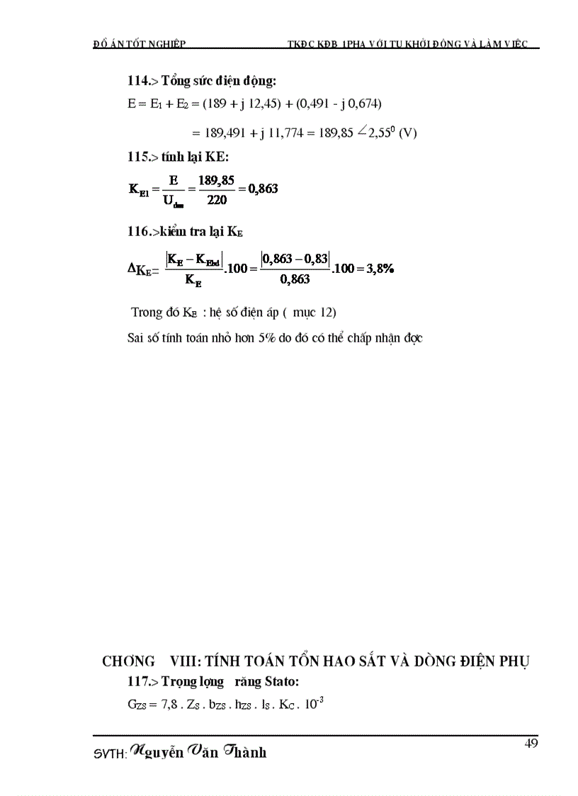 image for page Thiết kế động cơ không đồng bộ điện dung có tụ mở máy và tụ làm việc