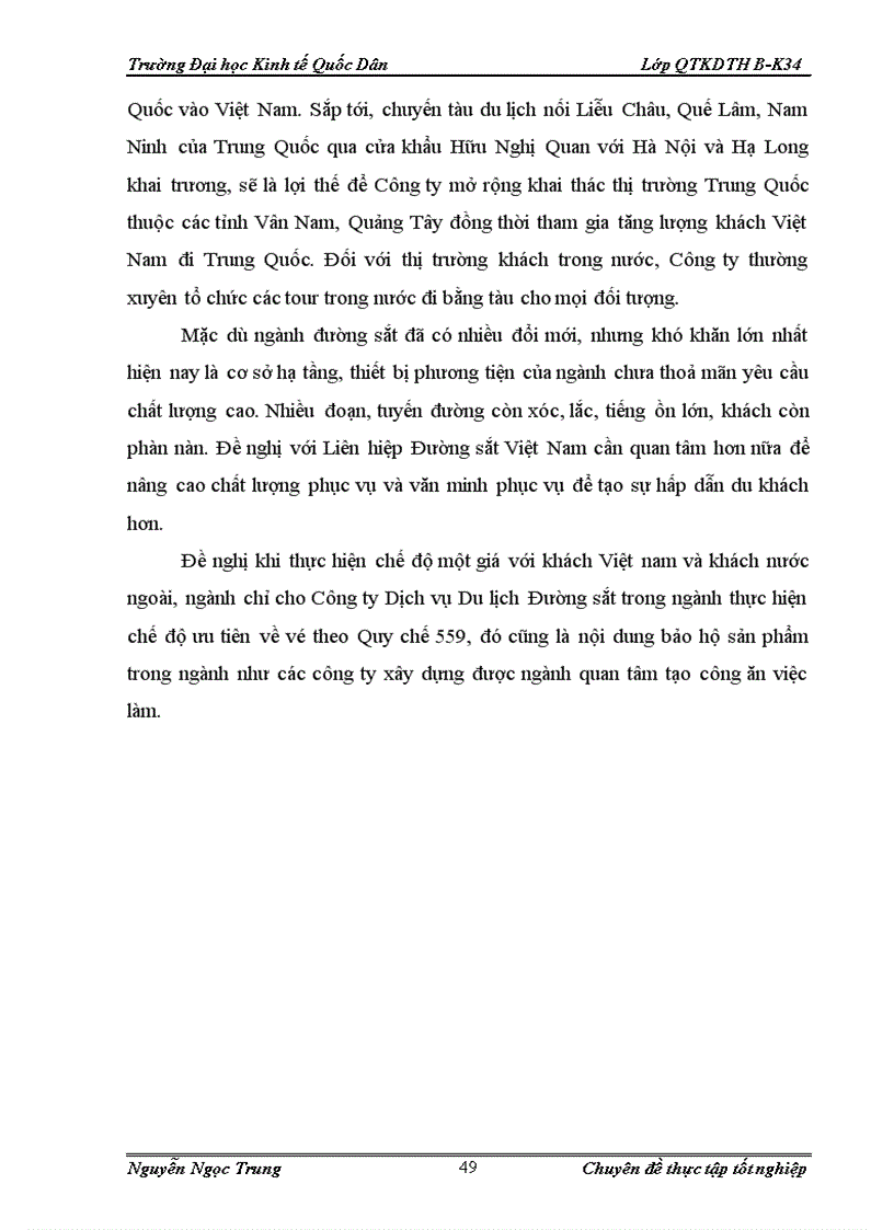 image for page Một số giải pháp phát triển kinh doanh lữ hành ở Công ty cổ phần Dịch vụ du lịch đường sắt Hà Nội