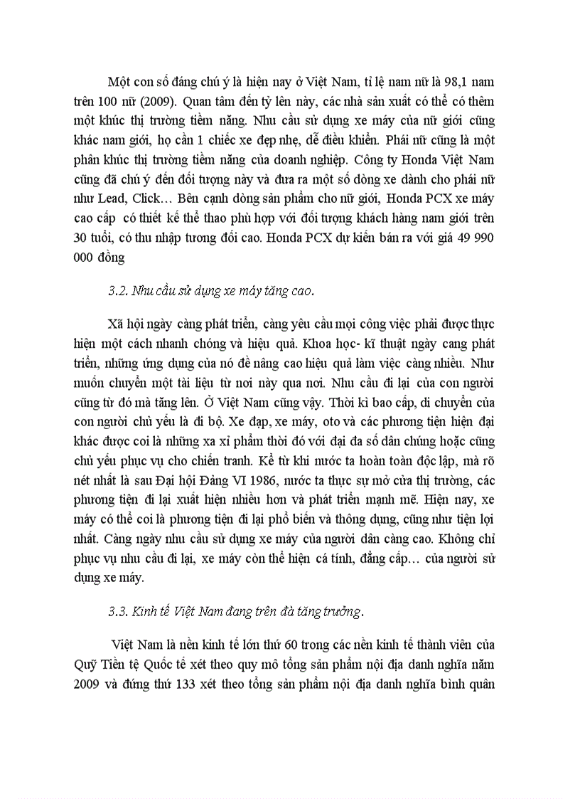 image for page Mô hình swot của Honda Việt Nam