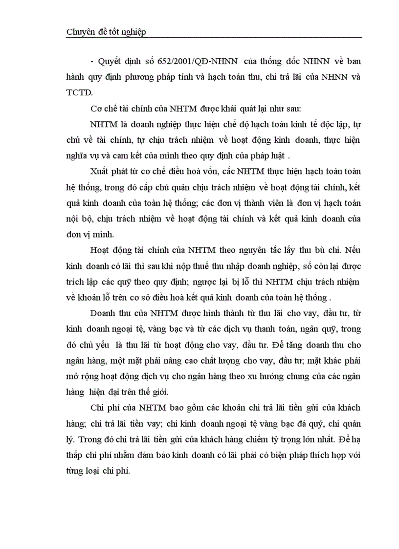 image for page Một số giải pháp nhằm tăng thu nhập tiết kiệm chi phí nâng cao kết quả kinh doanh tại Ngân hàng thương mại cổ phần nhà Hà Nội