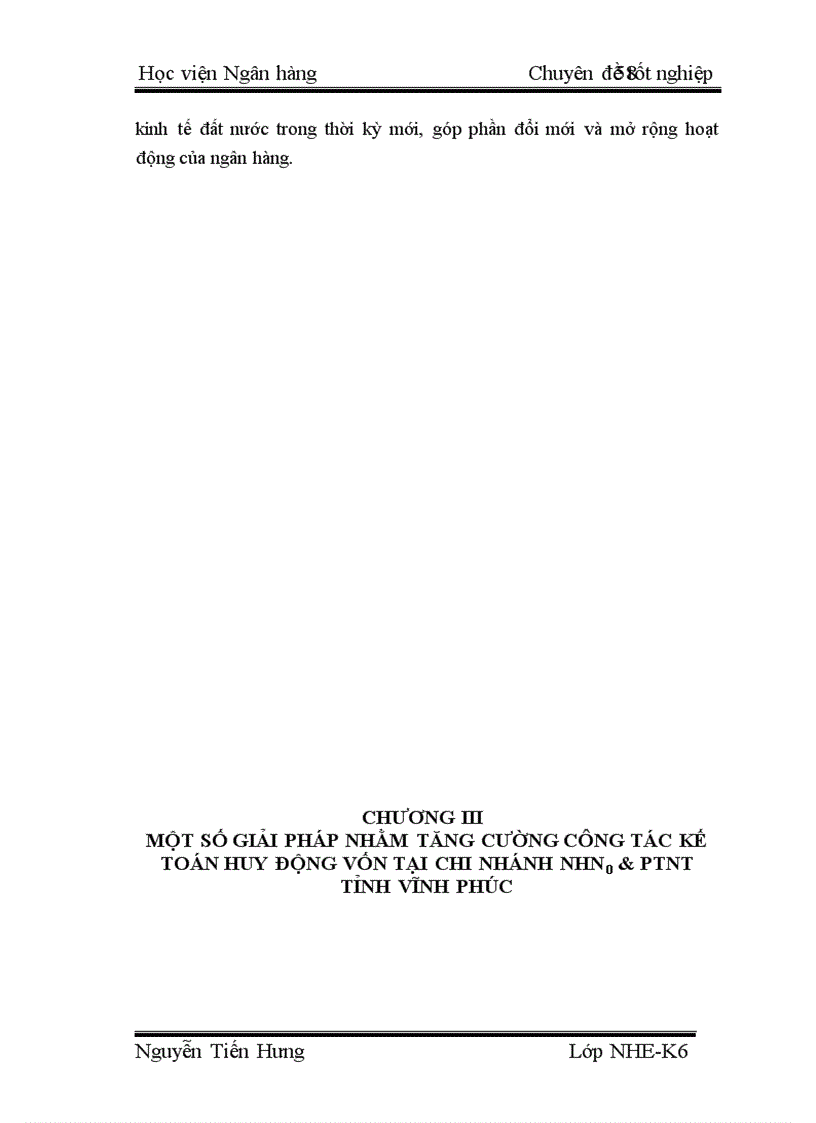 image for page Giải pháp nâng cao hiệu quả huy động vốn và hoàn thiện kế toán huy động vốn tại chi nhánh ngân hàng nông nghiệp và phát triển nông thôn Tỉnh Vĩnh Phúc